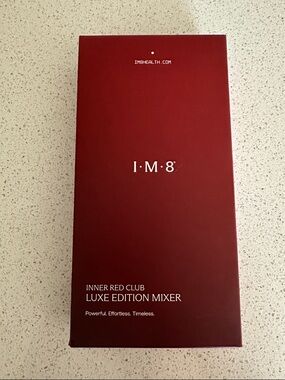 I M 8 luxe edition mixer new in box, rechargeable
